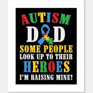 Autism Dad Posters and Art